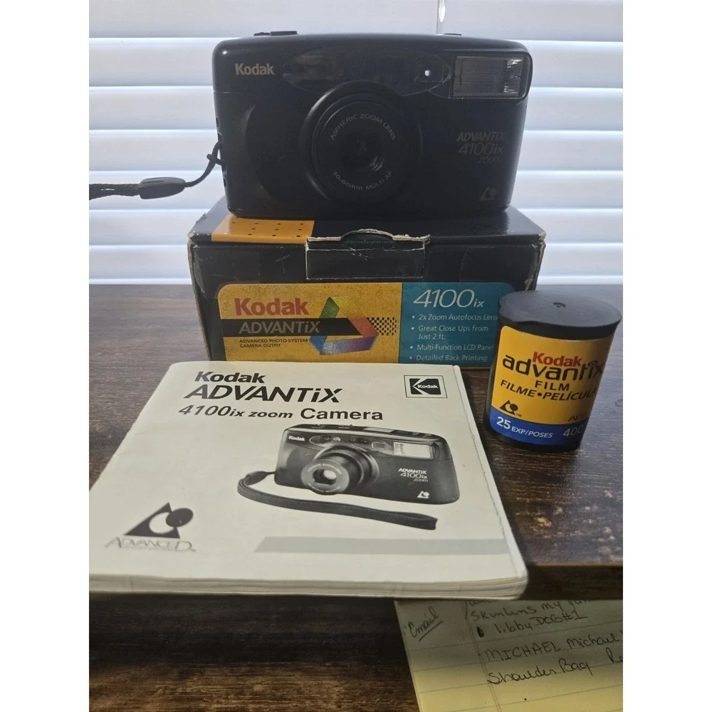 Vintage Kodak Advantix 4100ix‎ Zoom Working Condition